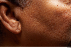 Face Cheek Ear Skin Woman Chubby Wrinkles Studio photo references